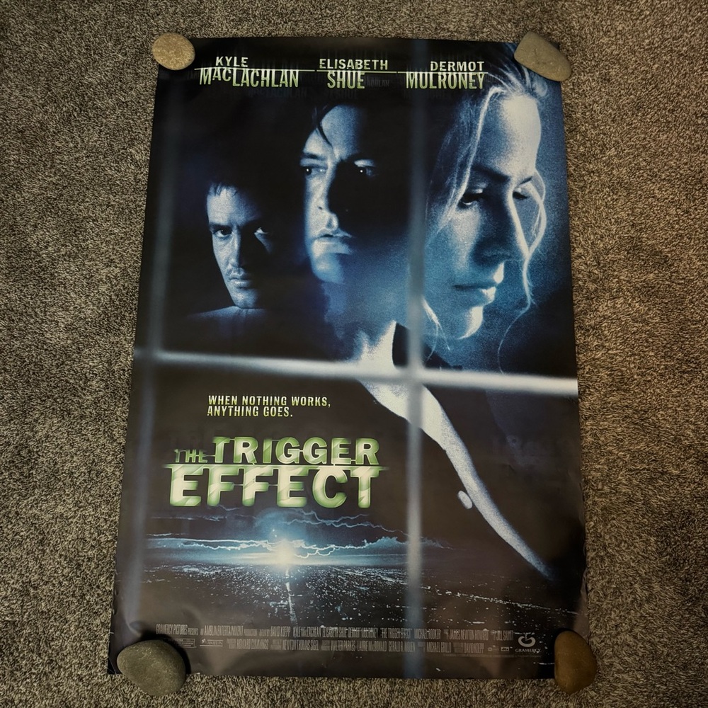 The Trigger Effect Original 27 X 40 Theatrical Movie Poster